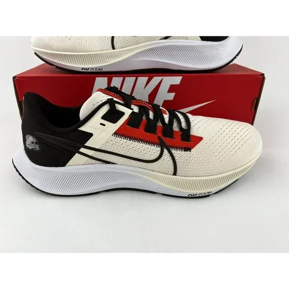 Nike Air Zoom Pegasus 38 NFL Cleveland Browns Men's Size 12 Sneakers NO SHOW BOX - Picture 5 of 12